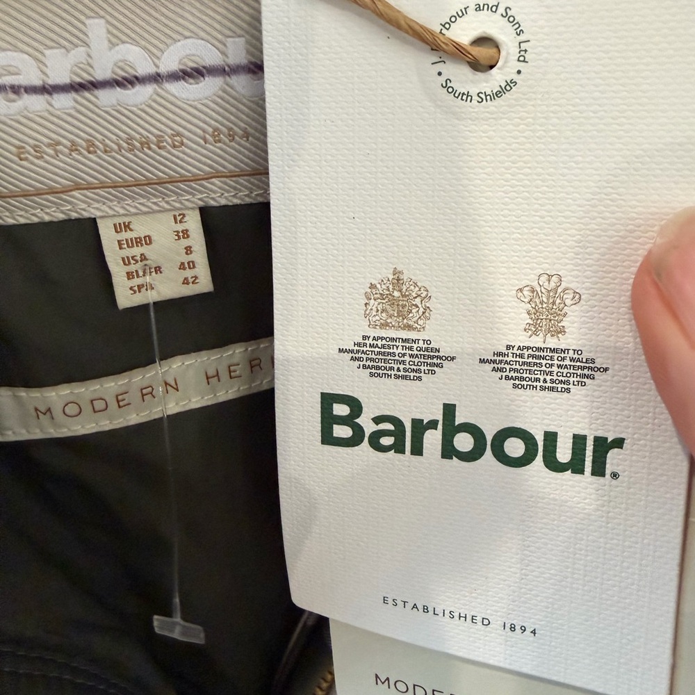 Barbour Germaine Tartan Quilted Puffer Jacket - Picture 3 of 3